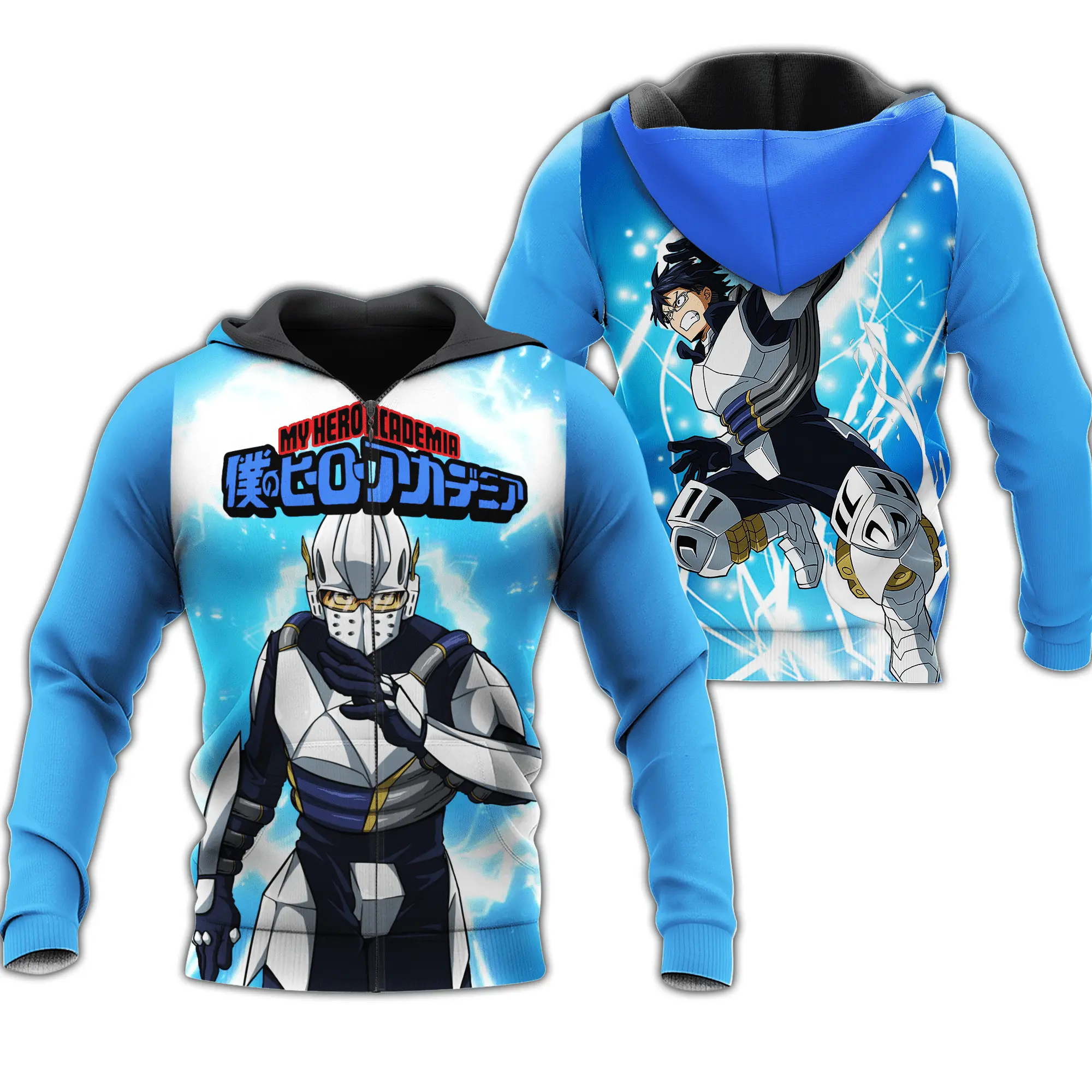 Anime Tenya Lida Zip Hoodie Anime Shirt Fan Gift HA06 Perfect And Unique Gifts For Otaku Anime Fans On Christmas