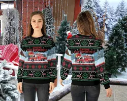 Texas Irving Fire Department Ugly Christmas Sweater Perfect And Unique Gifts For Adults Kids On Christmas