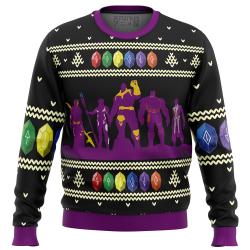Thanos Marvel Ugly Christmas Sweater Perfect And Unique Gifts For Adults Kids On Christmas