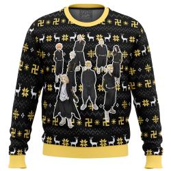 The Buddhist Symbol Tokyo Revengers Ugly Christmas Sweater Perfect And Unique Gifts For Adults Kids On Christmas