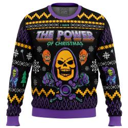 The Evil Power of Christmas He-Man Ugly Christmas Sweater Perfect And Unique Gifts For Adults Kids On Christmas