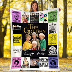 Movie The Golden Girl Fleece Sherpa Blanket Perfect And Unique Gifts For Family On Christmas Holiday