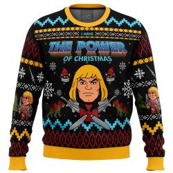 The Good Power of Christmas He-Man Ugly Christmas Sweater Perfect And Unique Gifts For Adults Kids On Christmas