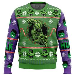 The Incredible Hulk Ugly Christmas Sweater Perfect And Unique Gifts For Adults Kids On Christmas