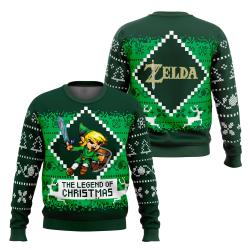 The Legend Of Zelda Santa Ugly Sweater Christmas Gift Perfect And Unique Gifts For Adults Kids On Christmas