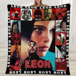Movie The Professional Vintage Movie Fan Fleece Sherpa Blanket Perfect Gifts For Family On Christmas
