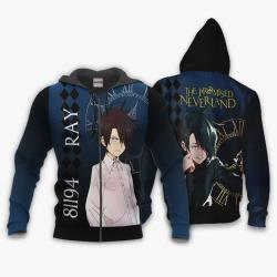 Anime The Promised Neverland Ray Hoodie Anime Shirt Jacket Perfect And Unique Gifts For Otaku Anime Fans On Christmas