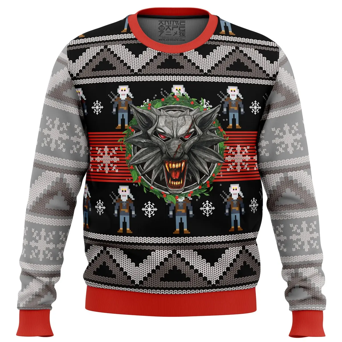 The Witcher 2 Ugly Christmas Sweater Perfect And Unique Gifts For Adults Kids On Christmas