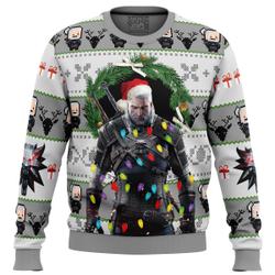 The Witcher Ugly Christmas Sweater Perfect And Unique Gifts For Adults Kids On Christmas Holiday