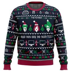The X-Mas Crowd IT Crowd Ugly Christmas Sweater Perfect And Unique Gifts For Adults Kids On Christmas