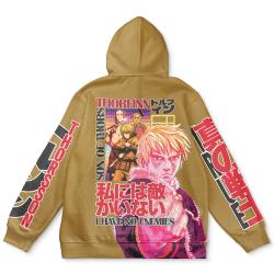 Anime Thorfinn Vinlad Saga Streetwear Hoodie Perfect And Unique Gifts For Otaku Anime Fans On Christmas