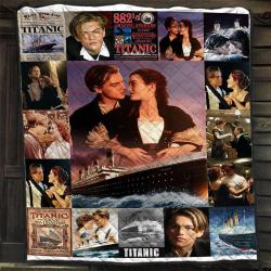 Movie Titanic American Epic Romance And Disaster Film Quilt Fleece Sherpa Blanket Perfect Gifts For Family On Christmas