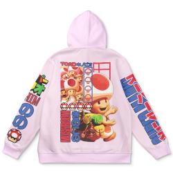 Anime Toad Super Mario Streetwear Hoodie Perfect And Unique Gifts For Otaku Anime Fans On Christmas