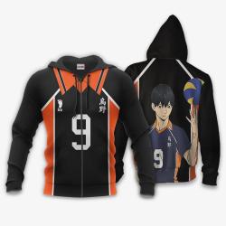 Anime Tobio Kageyama Karasuno Hoodie Shirts Haikyuu Anime Costume Perfect And Unique Gifts For Otaku Anime Fans On Christmas