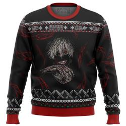 Tokyo Ghoul Dark Kaneki Ugly Christmas Sweater Perfect And Unique Gifts For Adults Kids On Christmas