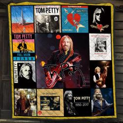 Music Tom Petty Albums For Rock Musical Lovers Quilt Fleece Sherpa Blanket Perfect Gifts For Family On Christmas