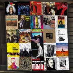 Music Tom Petty Albums Gift For Rock Musical Lovers Quilt Perfect And Unique Gifts For Family On Christmas