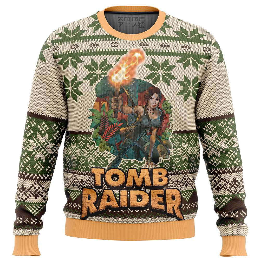 Tomb Raider Alt Ugly Christmas Sweater Perfect And Unique Gifts For Adults Kids On Christmas