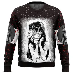 Tomie Junji Ito Ugly Christmas Sweater Perfect And Unique Gifts For Adults Kids On Christmas