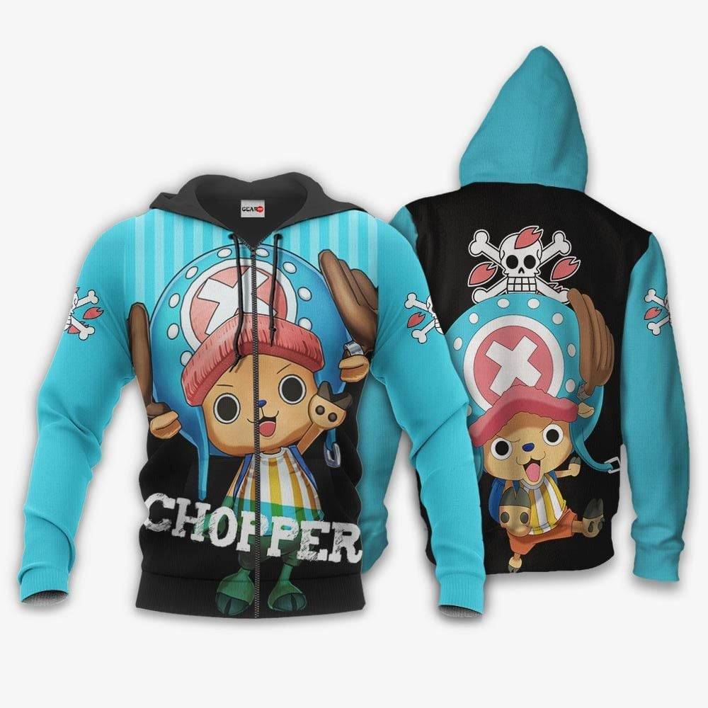 Anime Tony Tony Chopper Hoodie Anime Shirts Perfect And Unique Gifts For Otaku Anime Fans On Christmas