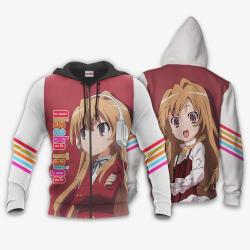 Anime Toradora Aisaka Taiga Hoodie Shirts Anime Perfect And Unique Gifts For Otaku Anime Fans On Christmas