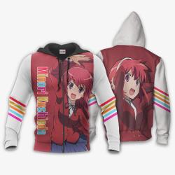 Anime Toradora Minori Kushieda Hoodie Shirt Anime Zip Jacket Perfect And Unique Gifts For Otaku Anime Fans On Christmas
