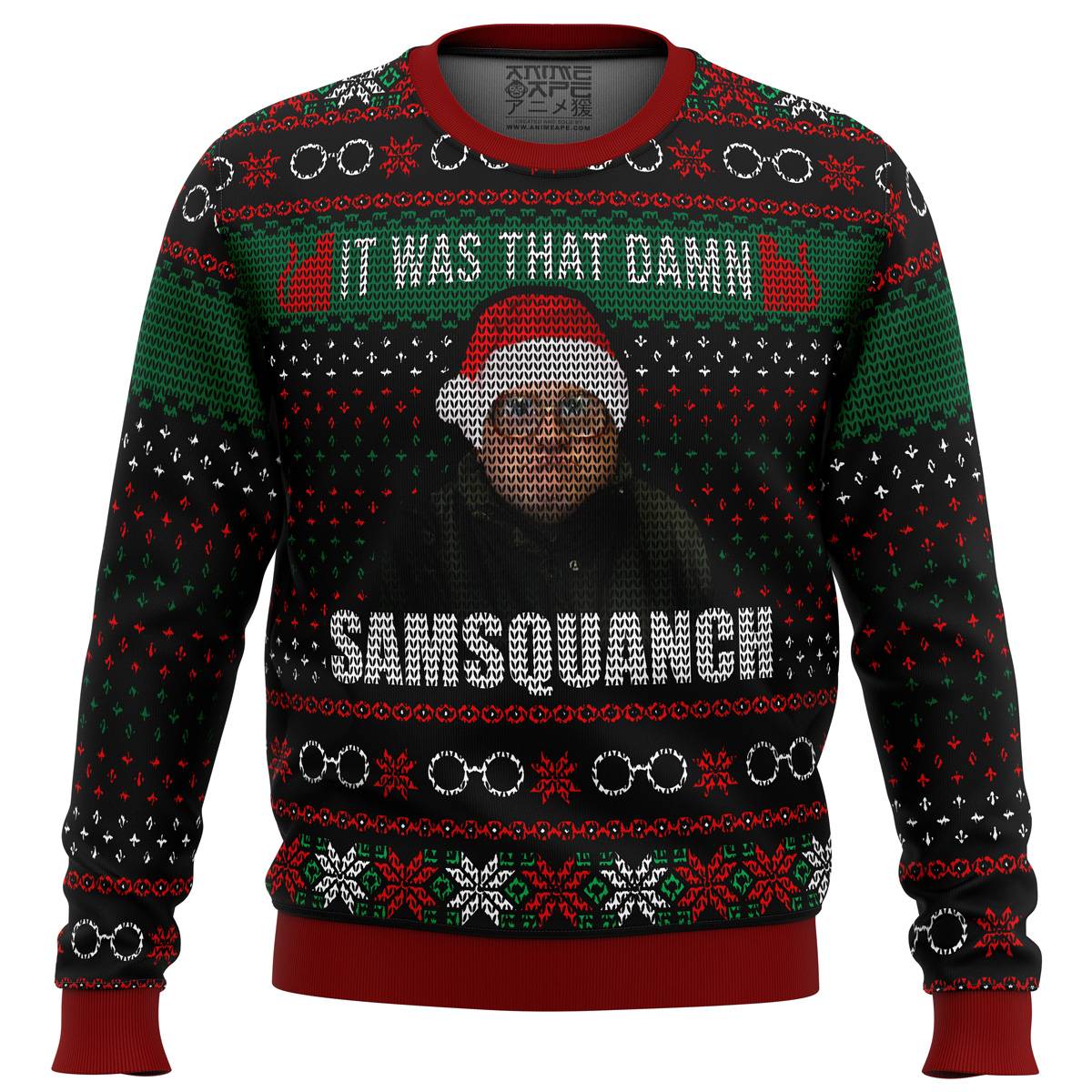 Trailer Park Boys Samsquanch Ugly Christmas Sweater Perfect And Unique Gifts For Adults Kids On Christmas