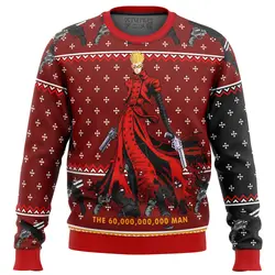 Trigun Vash the Stampede Ugly Christmas Sweater Perfect And Unique Gifts For Adults Kids On Christmas