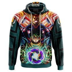 Anime Trippy Deku x All Might My Hero Academia Hoodie Perfect And Unique Gifts For Otaku Anime Fans On Christmas