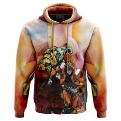 Anime Trippy Dio V1 Jojo's Bizarre Adventure Hoodie Perfect And Unique Gifts For Otaku Anime Fans On Christmas