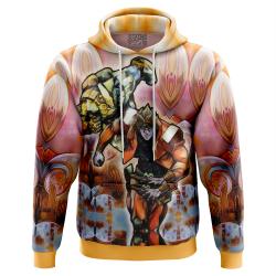 Anime Trippy Dio V2 Jojo's Bizarre Adventure Hoodie Perfect And Unique Gifts For Otaku Anime Fans On Christmas