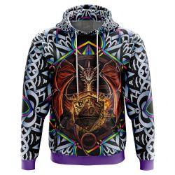 Anime Trippy Dungeons & Dragons Hoodie Perfect And Unique Gifts For Otaku Anime Fans On Christmas