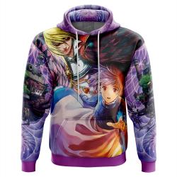 Anime Trippy Howls Moving Castle Studio Ghibli Hoodie Perfect And Unique Gifts For Otaku Anime Fans On Christmas