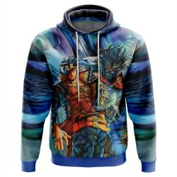 Anime Trippy Jotaro Kujo Star Platinum Jojo's Bizarre Adventure Hoodie Perfect And Unique Gifts For Otaku Anime Fans On Christmas