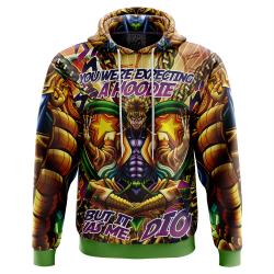 Anime Trippy Medidating Dio It Was Me JoJo's Bizarre Adventure Hoodie Perfect And Unique Gifts For Otaku Anime Fans On Christmas