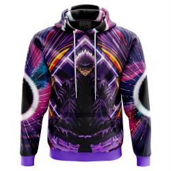 Anime Trippy Meditating Gojo Satoru Jujutsu Kaisen Hoodie Perfect And Unique Gifts For Otaku Anime Fans On Christmas