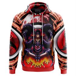 Anime Trippy Meditating Itachi Akatsuki Naruto Hoodie Perfect And Unique Gifts For Otaku Anime Fans On Christmas