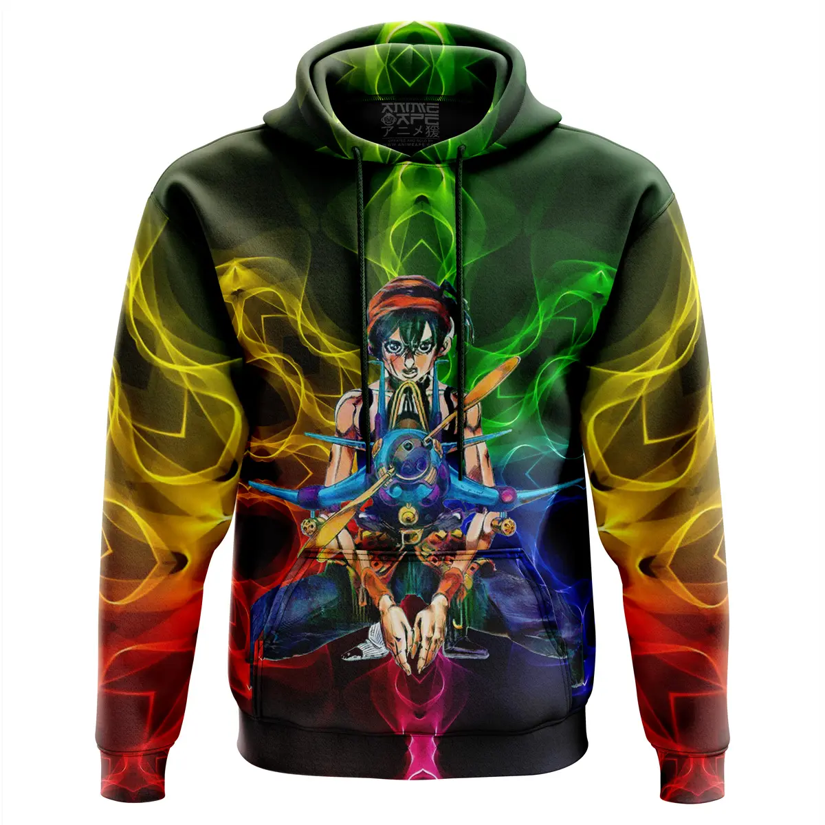 Anime Trippy Narancia Lil Bomber Jojo's Bizarre Adventure Hoodie Perfect And Unique Gifts For Otaku Anime Fans On Christmas