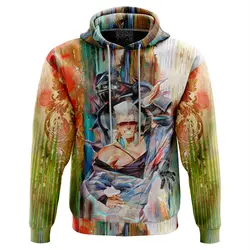 Anime Trippy Polnareff Silver Chariot Jojo's Bizarre Adventure Hoodie Perfect And Unique Gifts For Otaku Anime Fans On Christmas