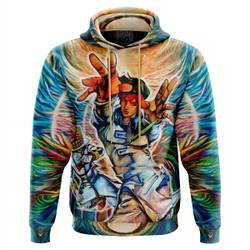 Anime Trippy Rohan Kishibe Heaven's Door Jojo's Bizarre Adventure Hoodie Perfect And Unique Gifts For Otaku On Christmas