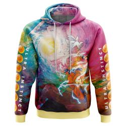 Anime Trippy Ultra Instinct Goku Dragon Ball Z Hoodie Perfect And Unique Gifts For Otaku Anime Fans On Christmas