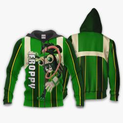 Anime Tsuyu Asui Hoodie Custom Anime My Hero Academia Perfect And Unique Gifts For Otaku Anime Fans On Christmas