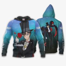 Anime Tuxedo Hoodie Sailor Moon Anime Perfect And Unique Gifts For Otaku Anime Fans On Christmas