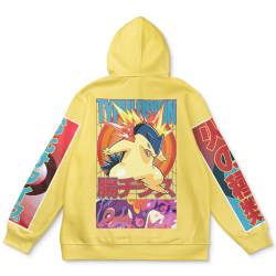 Anime Typhlosion Pokemon Streetwear Hoodie Perfect And Unique Gifts For Otaku Anime Fans On Christmas