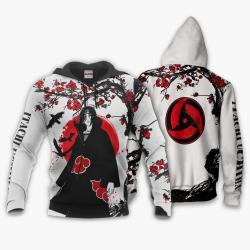 Anime Akatsuki Itachi Hoodie Shirts Custom Japan Style Perfect And Unique Gifts For Otaku Anime Fans On Christmas