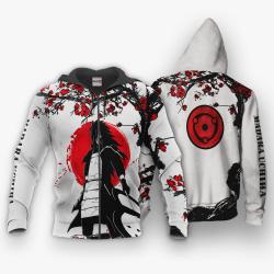 Anime Uchiha Madara Hoodie Japan Style Custom Anime Shirts Perfect And Unique Gifts For Otaku Anime Fans On Christmas