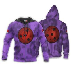 Anime Uchiha Sharingan Eyes Hoodie Custom Anime NRT Perfect And Unique Gifts For Otaku Anime Fans On Christmas