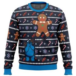 Ugly Cookie! Cookie Monster Ugly Christmas Sweater Perfect And Unique Gifts For Adults Kids On Christmas