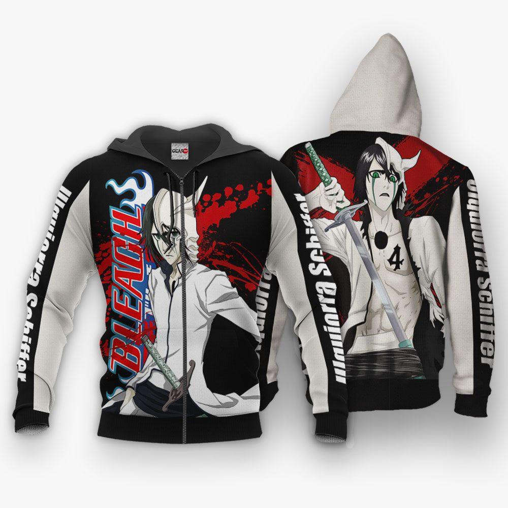 Anime Ulquiorra Schiffer Hoodie BL Perfect And Unique Gifts For Otaku Anime Fans On Christmas