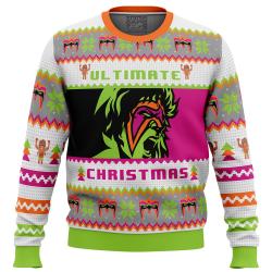 Ultimate Warrior Christmas Pro Wrestling Ugly Christmas Sweater Perfect And Unique Gifts For Adults Kids On Christmas